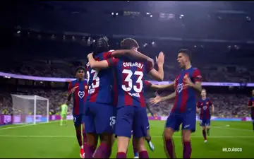 گل اول بارسلونا به رئال مادرید | فیلم