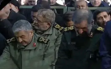 اشک های محسن رضایی در مراسم دانشگاه تهران