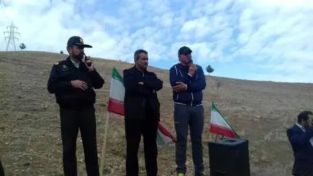 همایش دوچرخه‌سواری و کاشت درخت در ارتفاعات کرمانشاه 