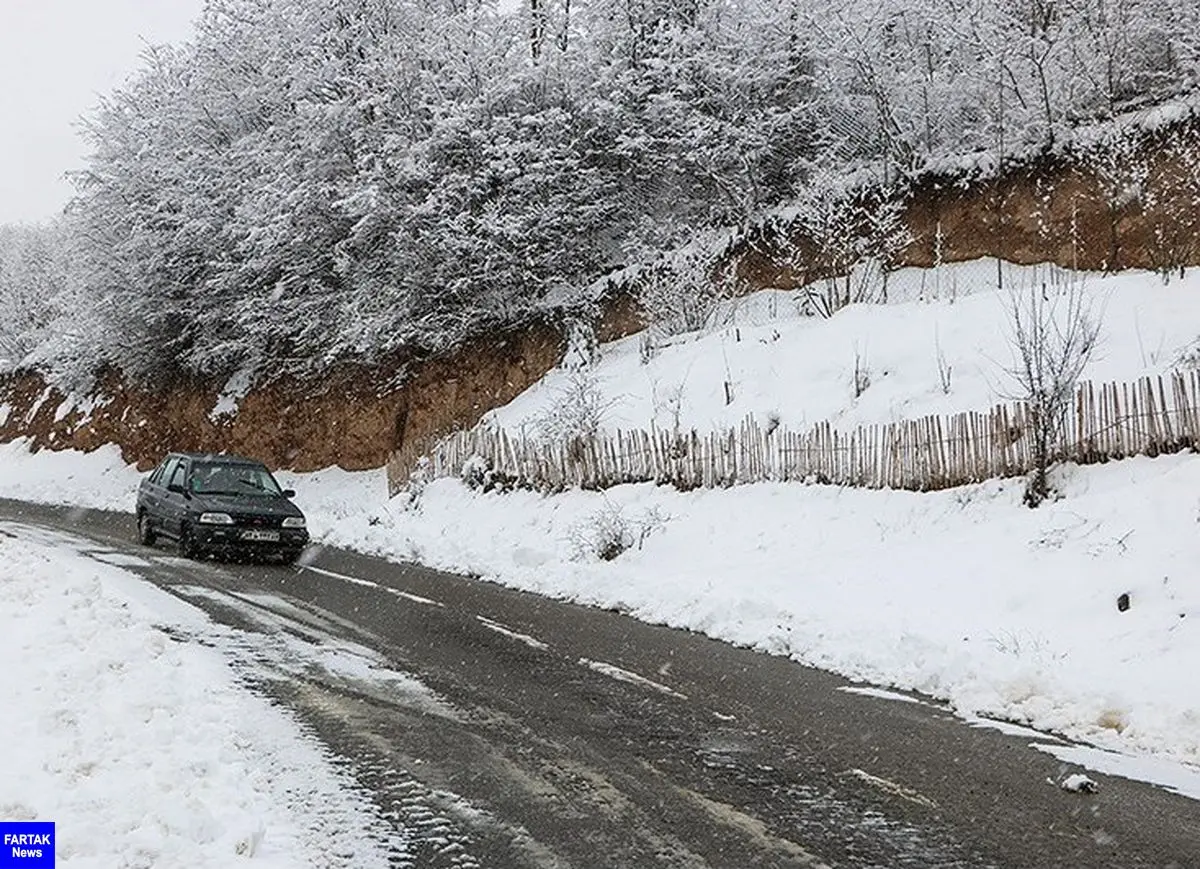 تداوم بارش برف و باران دو روزه در برخی استان‌ها