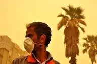 طوفان ۱۰۰ کیلومتری گرد و خاک سیستان را درنوردید؛ کاهش دید در زابل و زهک
