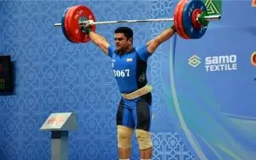 براری در رقابت های وزنه برداری قهرمانی جهان ششم شد