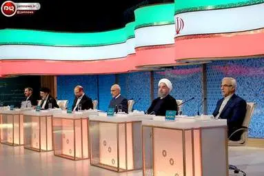 حاشیه هایِ دومین مناظره کاندیداهای ریاست جمهوری + تصاویر
