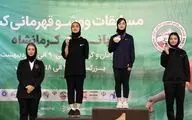 از میزبانی تا افتخار؛ کسب ۷ مدال طلا و یک نقره توسط بانوان ووشو‌کار کرمانشاهی

