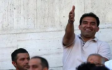 کری‌خوانی عابدزاده برای آبی‌ها+عکس