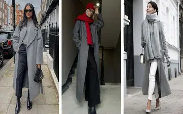 پالتوی طوسی بلند را چطور ست کنیم؟ ترفندهای استایل برای روزهای سرد
 زمستان