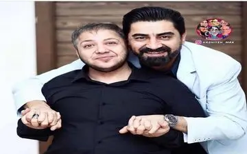 عکس جگرسوز از مازیار لرستانی بر سر مزار فریماه فرجامی | این عکس را ببینید اشکتان در می آید