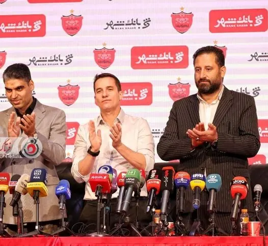 گزارش تصویری امضای قراداد رسمی " اوسمار لوس ویرا "