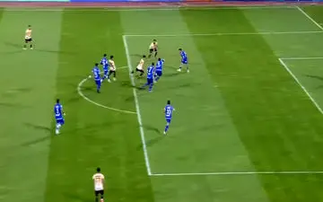 گل دوم شمس آذر به استقلال توسط فخریان | فیلم