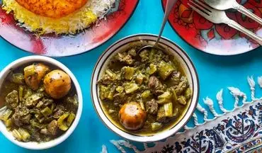 طرز تهیه خورش کرفس؛ غذای سنتی ایرانی با لوبیا چیتی و قرمز