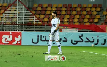  حسینی و انگیزه اولین کلین‌شیت مقابل الهلال (عکس)