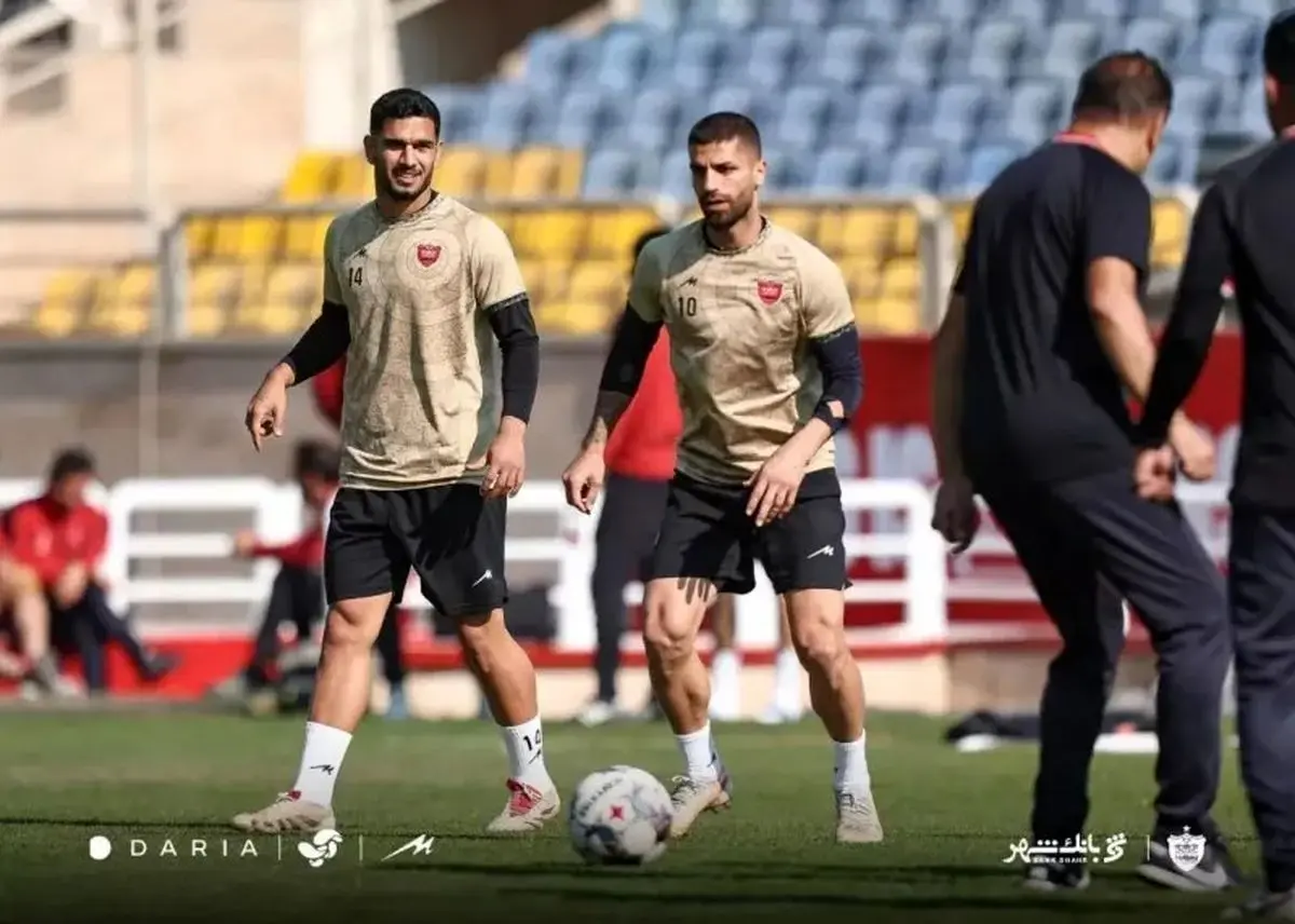 دو بازیکن ویروسی پرسپولیس به تمرین برگشتند