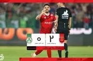 خلاصه بازی پرسپولیس 2 - ذوب آهن 0 + ویدئو