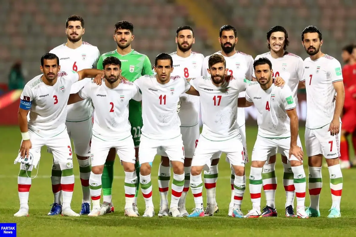 تیم ملی فوتبال ایران در رده بیست و یکم جهان ایستاد
