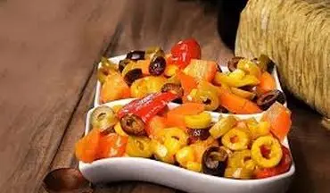 طرز تهیه ترشی یونانی| حتما خوشتون میاد!