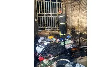 ماجرای به آتش کشیدن منزل مسکونی توسط کودکان بازیگوش