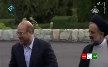 ورود قالیباف به سازمان صدا و سیما + تصاویر