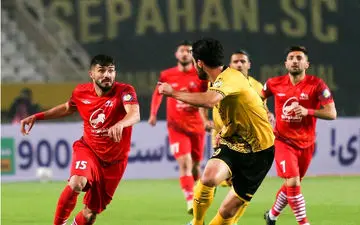 پایان نیمه اول/ پیروزی سپاهان و نساجی ؛ تساوی تراکتور و آلومینیوم
