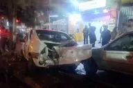 تصادف زنجیره‌ای مرگبار در رشت؛ یک فوتی و دو مجروح در پی انحراف خودروی ال۹۰