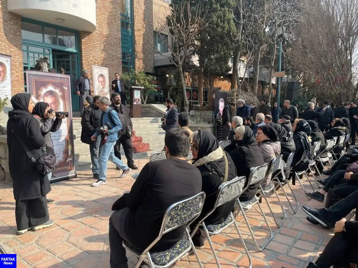 مراسم تشییع شهرام عبدلی در تهران