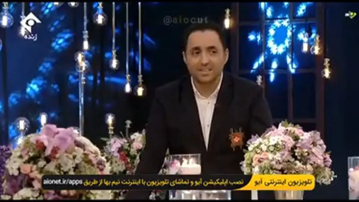 عقب نشینی امیر حسین رستمی از اظهارات تندش در برنامه زنده تلویزیونی+فیلم
