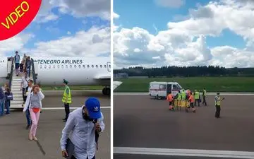 حمله قلبی خلبان موجب فرود اضطراری هواپیما شد