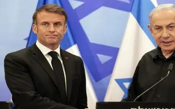 رسانه عبری: نتانیاهو با سفر ماکرون مخالفت کرد 