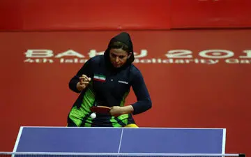 حذف ندا شهسواری از تور جهانی تنیس روی میز چک 