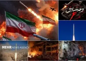 موشک‌های ایرانی در آسمان سرزمین‌های اشغالی