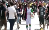 پیام تکان‌دهنده هواداران تیم‌ملی ایران به جهان فوتبال+فیلم 