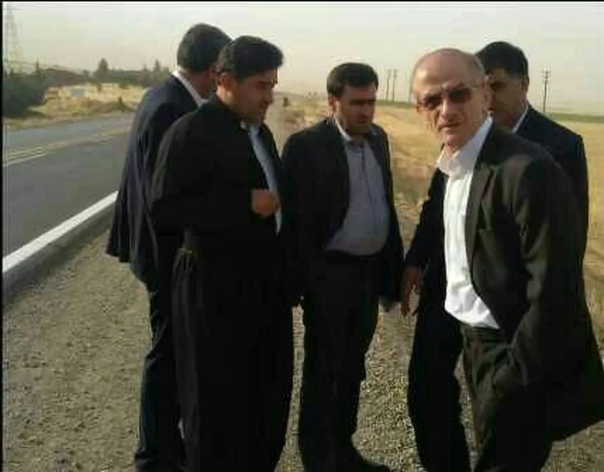 بازدید معاون وزیر و رئیس سازمان راهداری و حمل و نقل جاده‌ای کشور از پایانه‌های مرزی کرمانشاه