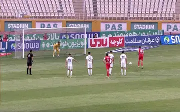 گل اول پرسپولیس به هوادار (گیورگی گولسیانی) + ویدئو