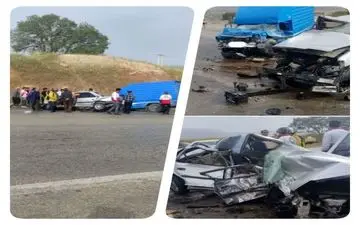 عدم توانایی در کنترل وسیله نقلیه سواری پژو  ۲کشته برجای گذاشت