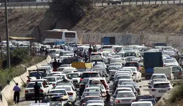 ترافیک سنگین در آخرین روز ممنوعیت سفر !