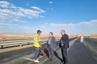بازدید استاندار زنجان از عملیات ترمیم و بهسازی آزادراه زنجان–تبریز