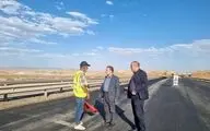 بازدید استاندار زنجان از عملیات ترمیم و بهسازی آزادراه زنجان–تبریز