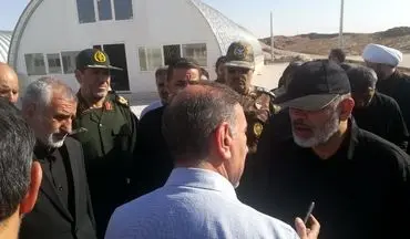 بازدید وزیر کشور از بزرگترین قرارگاه اربعین حسینی در شهرستان قصرشیرین