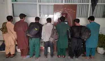 دستگیری هشت تبعه بیگانه در پارس آباد مغان