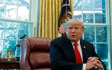  ترامپ از تحریم بانک ملی ایران خبر داد 