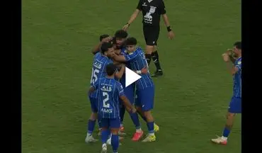 گل سوم استقلال به فجر + ویدئو