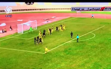 فیلم/گل زیبای فجر سپاسی شیراز به 90 ارومیه توسط دانیال کردستانی 