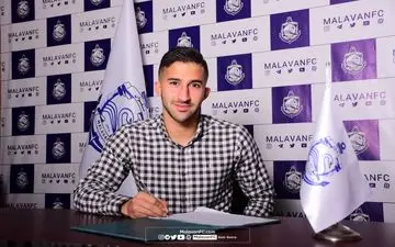 سبحان پسندیده به ملوان پیوست 