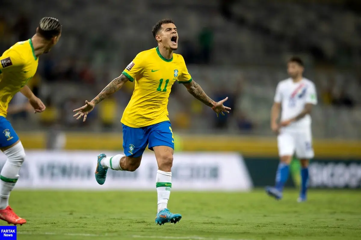 تثبیت صدرنشینی برزیل در راه جام جهانی