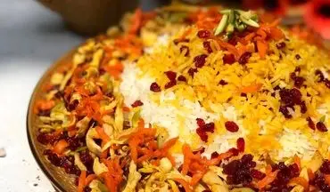 از عطر و طعم این غذا هرچی بگم کمه| طرز تهیه پلو مخلوط به و هویج!