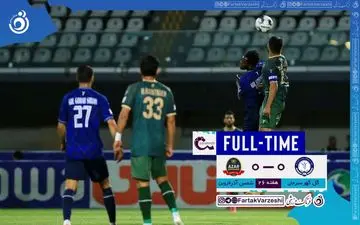 خلاصه بازی گل گهر 0 - شمس آذر 0 | فیلم