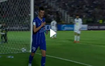 گل دوم استقلال به الوحدات + ویدئو