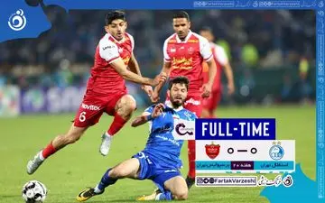 خلاصه بازی استقلال 0 - پرسپولیس 0 | فیلم