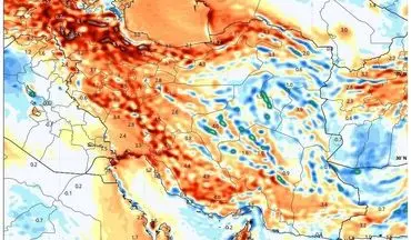 موج گرمای شدید و نگران‌کننده؛ جنوب همچنان می‌سوزد +نقشه هواشناسی