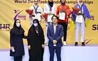 کسب  مدال نقره تکواندو جهانی توسط دختر سمنانی