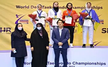 کسب  مدال نقره تکواندو جهانی توسط دختر سمنانی